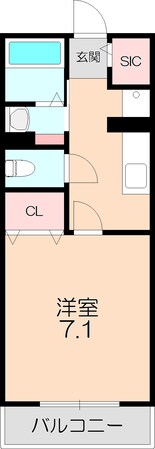 豊中駅 徒歩4分 1階の物件間取画像